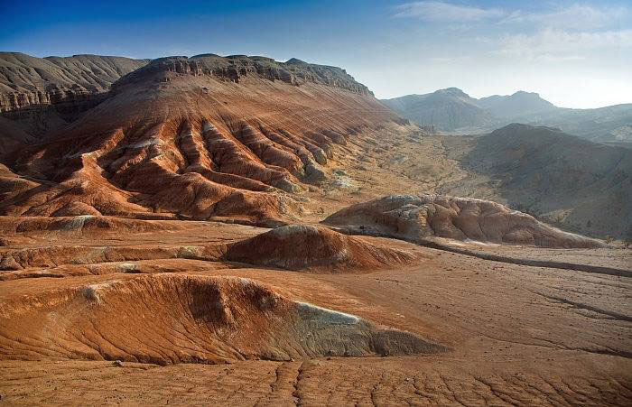 Aktau clay mountains, Altyn Emel National Park