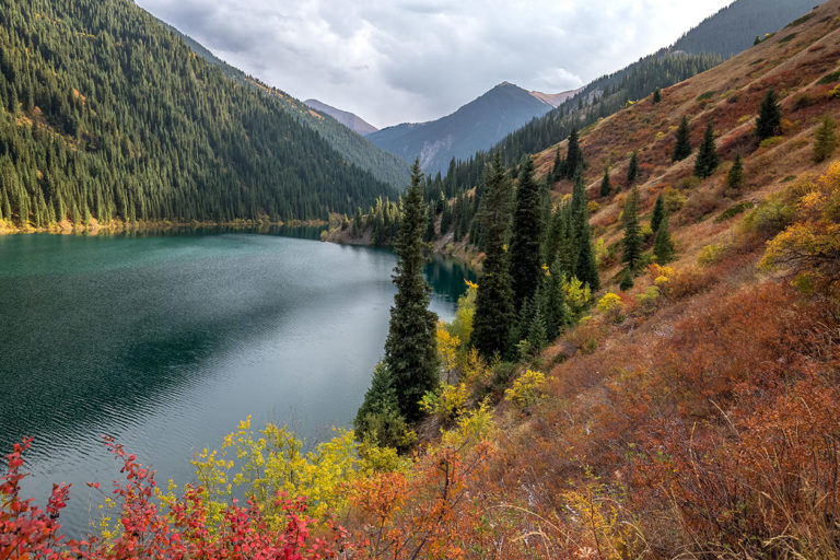 Kolsai and Kaindy Lakes via Charyn Canyon