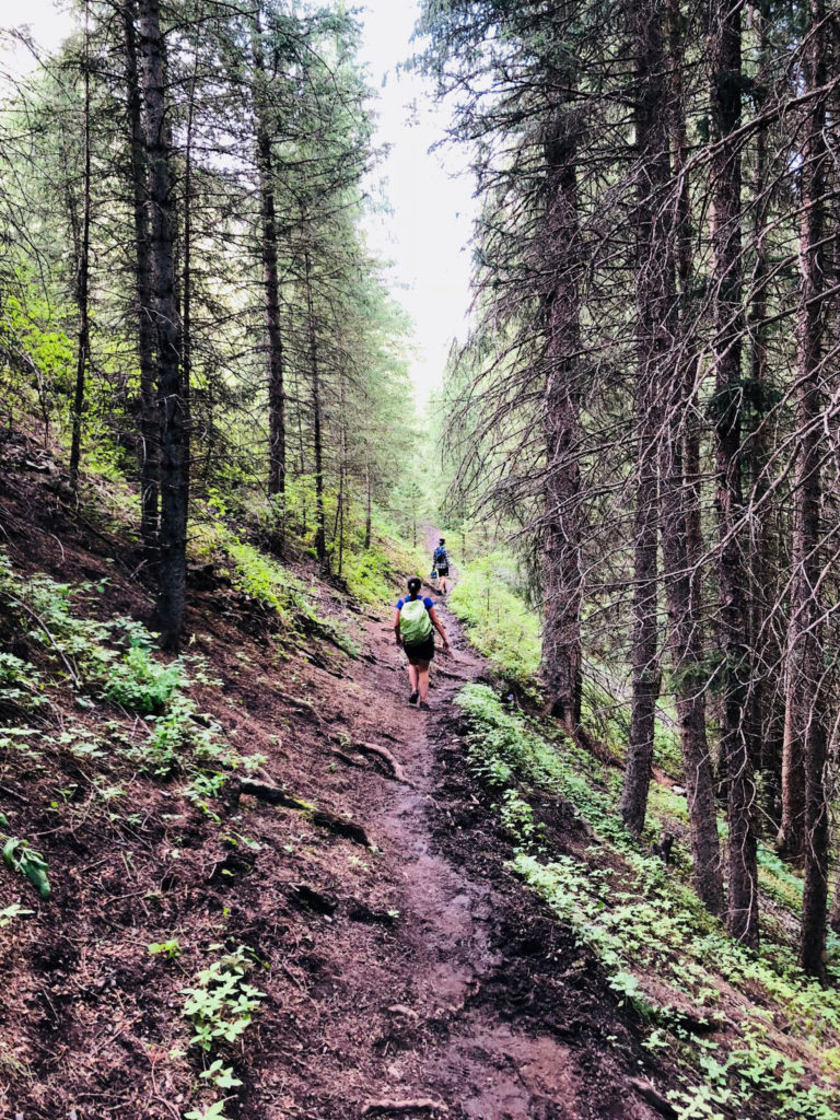 Hiking at Kolsay Lakes