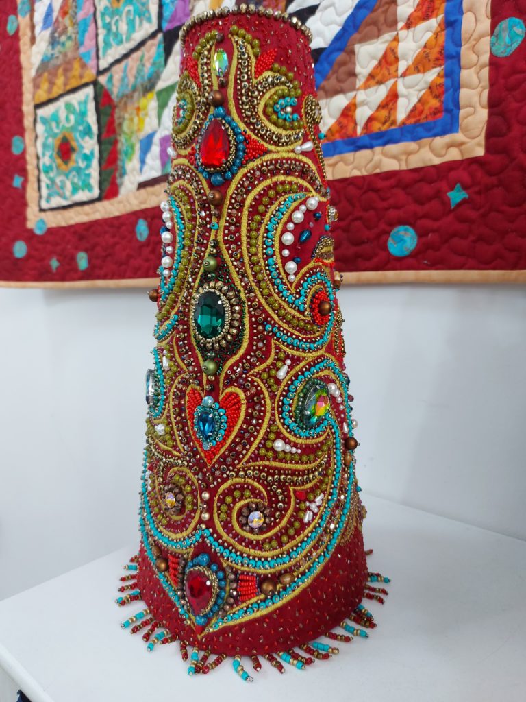 Kazakh wedding hat