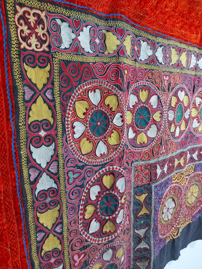 Kazakh ornament carpet