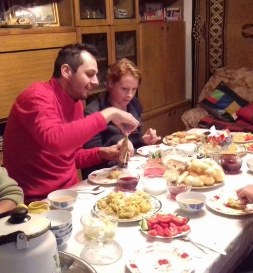 Dinner with locals, Almaty